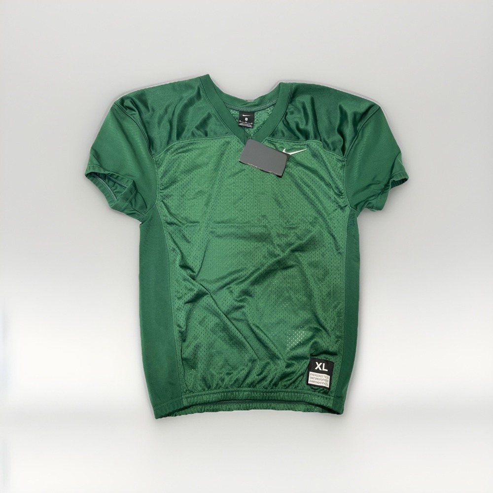 Nike Vapor Boys Football Practice Green Jersey, Size:  XL
